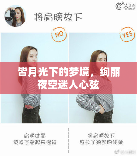 皆月光下的梦境，绚丽夜空迷人心弦