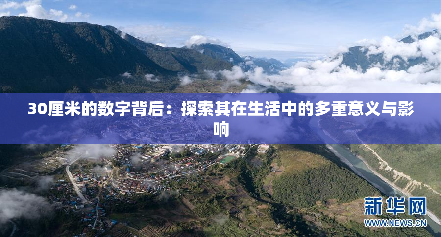 30厘米的数字背后：探索其在生活中的多重意义与影响
