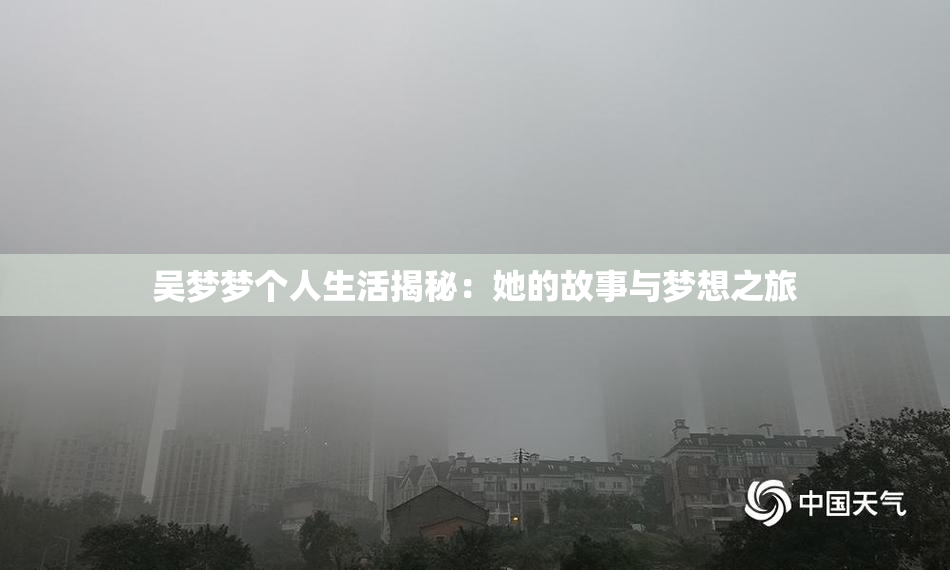 吴梦梦个人生活揭秘：她的故事与梦想之旅