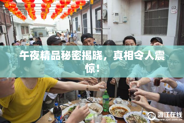 午夜精品秘密揭晓，真相令人震惊！