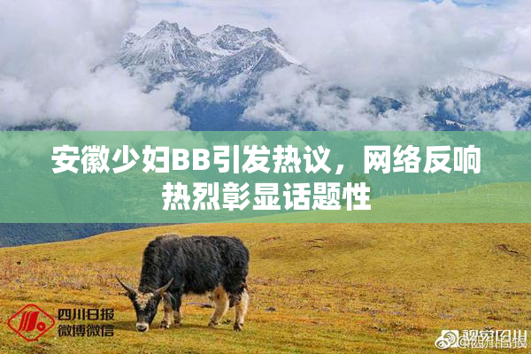 安徽少妇BB引发热议，网络反响热烈彰显话题性