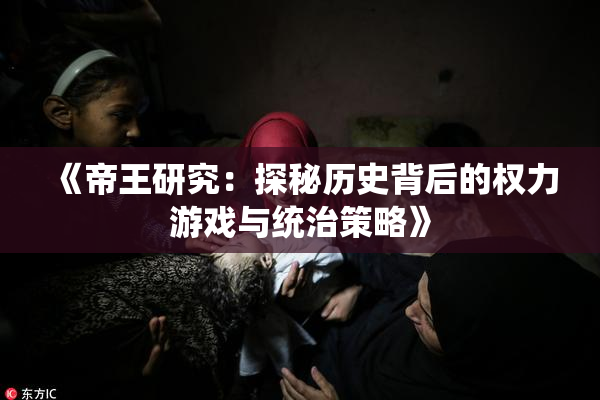 《帝王研究：探秘历史背后的权力游戏与统治策略》