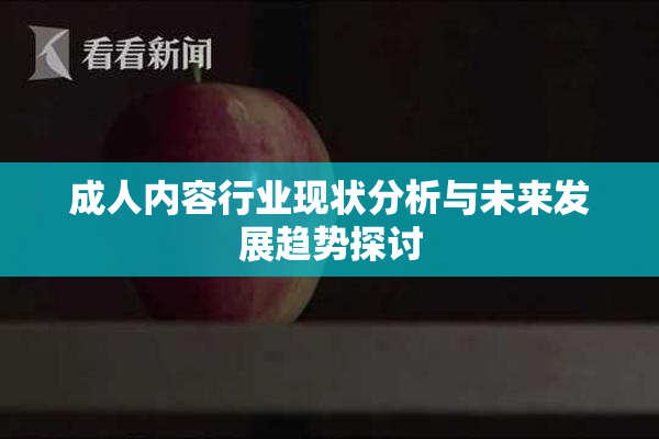 成人内容行业现状分析与未来发展趋势探讨
