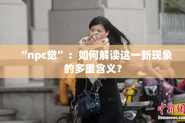“npc觉”：如何解读这一新现象的多重含义？