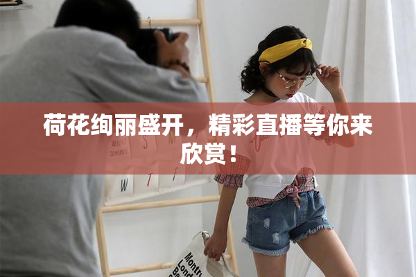 荷花绚丽盛开，精彩直播等你来欣赏！