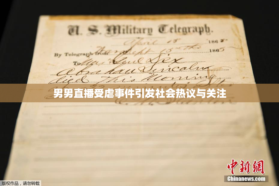 男男直播受虐事件引发社会热议与关注