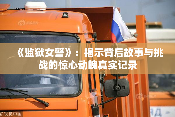 《监狱女警》：揭示背后故事与挑战的惊心动魄真实记录