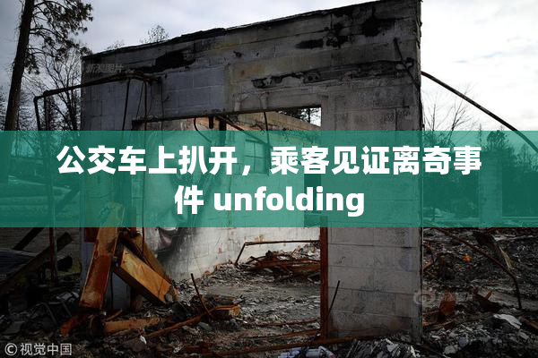 公交车上扒开，乘客见证离奇事件 unfolding