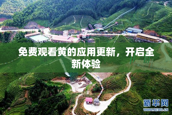 免费观看黄的应用更新，开启全新体验