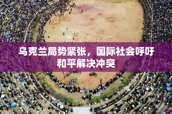 乌克兰局势紧张，国际社会呼吁和平解决冲突