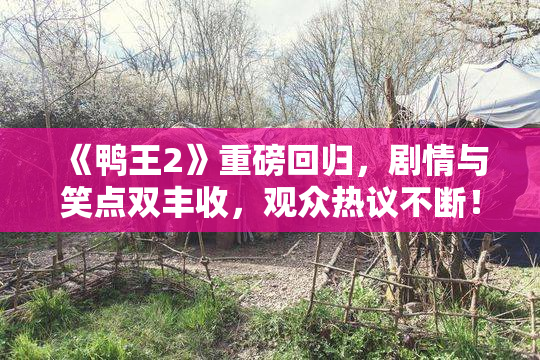 《鸭王2》重磅回归，剧情与笑点双丰收，观众热议不断！