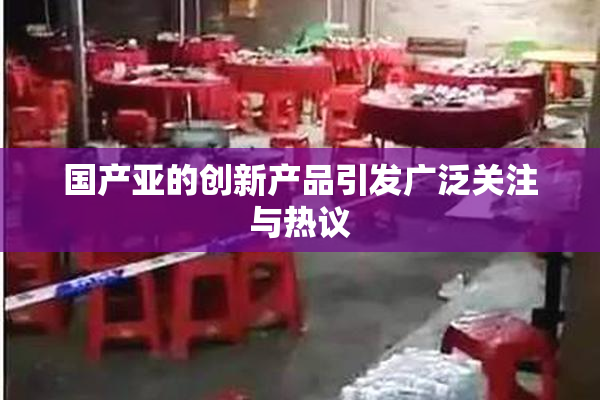 国产亚的创新产品引发广泛关注与热议