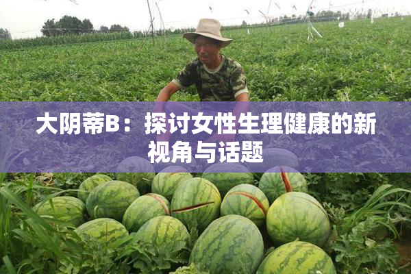大阴蒂B：探讨女性生理健康的新视角与话题