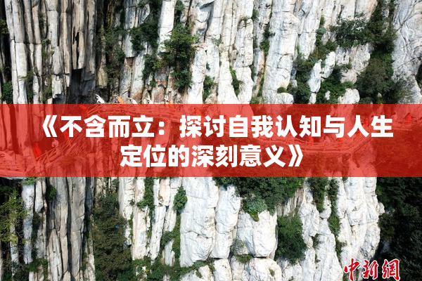 《不含而立：探讨自我认知与人生定位的深刻意义》