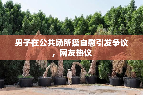 男子在公共场所摸自慰引发争议，网友热议