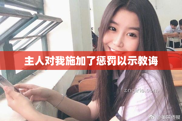 主人对我施加了惩罚以示教诲