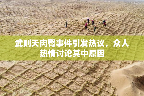 武则天肉臀事件引发热议，众人热情讨论其中原因