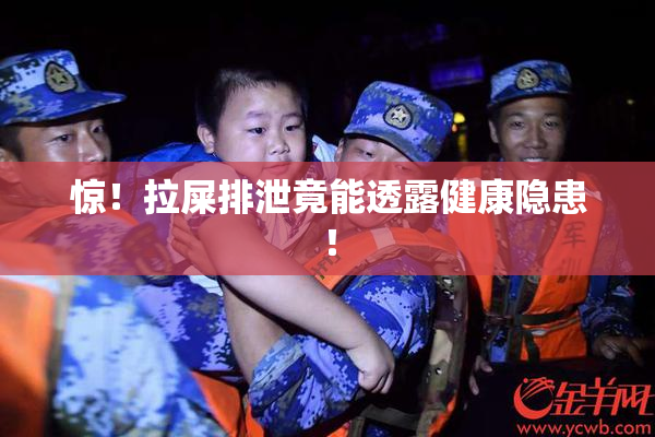 惊！拉屎排泄竟能透露健康隐患！