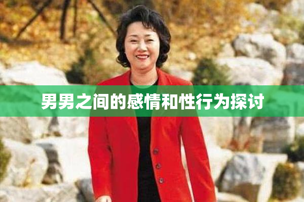 男男之间的感情和性行为探讨