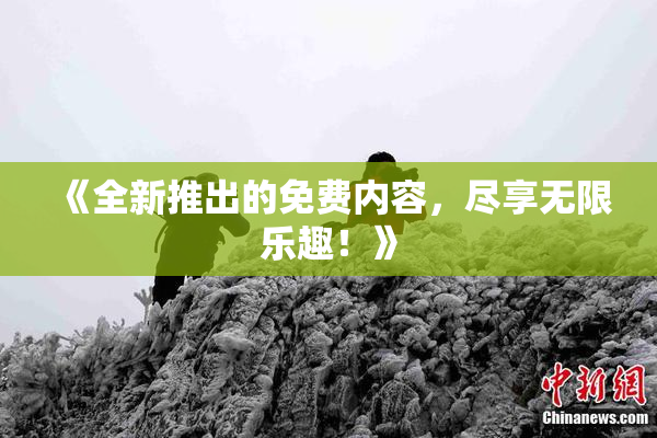 《全新推出的免费内容，尽享无限乐趣！》