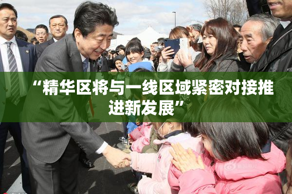 “精华区将与一线区域紧密对接推进新发展”