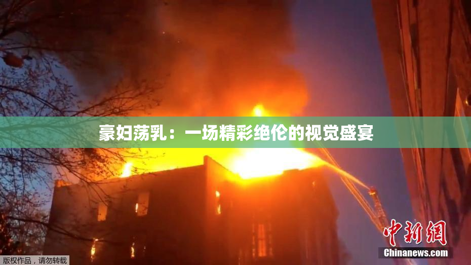 豪妇荡乳：一场精彩绝伦的视觉盛宴