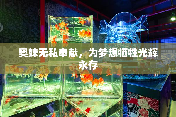 奥妹无私奉献，为梦想牺牲光辉永存