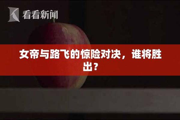 女帝与路飞的惊险对决，谁将胜出？