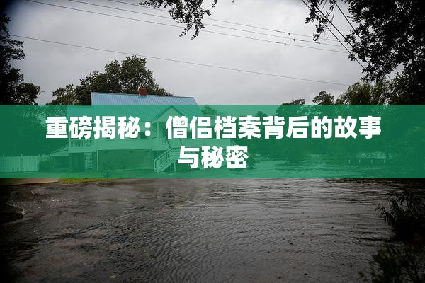 重磅揭秘：僧侣档案背后的故事与秘密