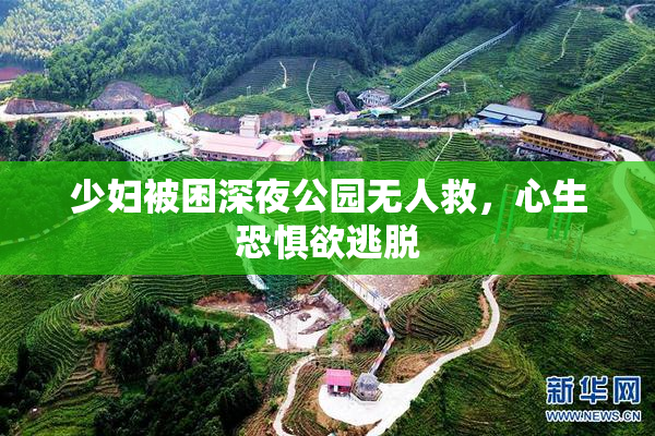 少妇被困深夜公园无人救，心生恐惧欲逃脱