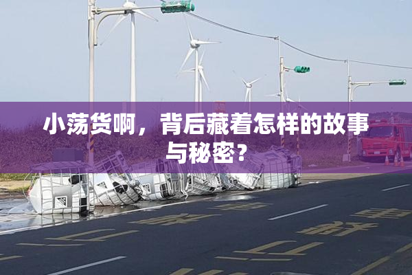 小荡货啊，背后藏着怎样的故事与秘密？