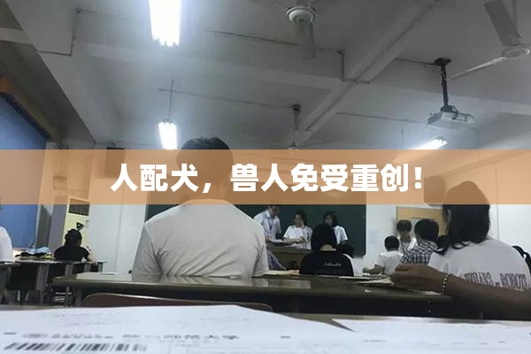 人配犬，兽人免受重创！