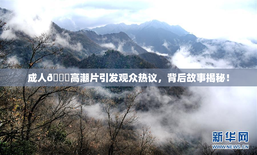 成人🔞高潮片引发观众热议，背后故事揭秘！