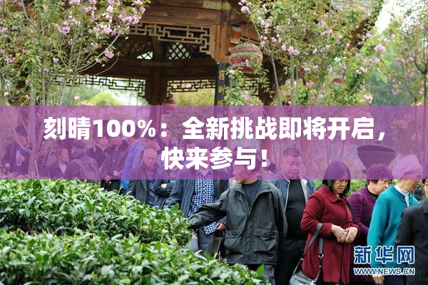 刻晴100%：全新挑战即将开启，快来参与！