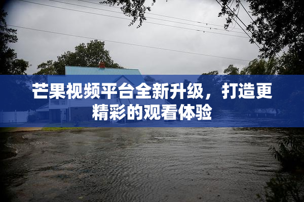芒果视频平台全新升级，打造更精彩的观看体验