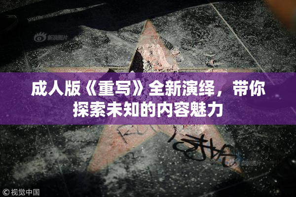 成人版《重写》全新演绎，带你探索未知的内容魅力