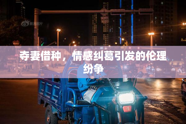 夺妻借种，情感纠葛引发的伦理纷争