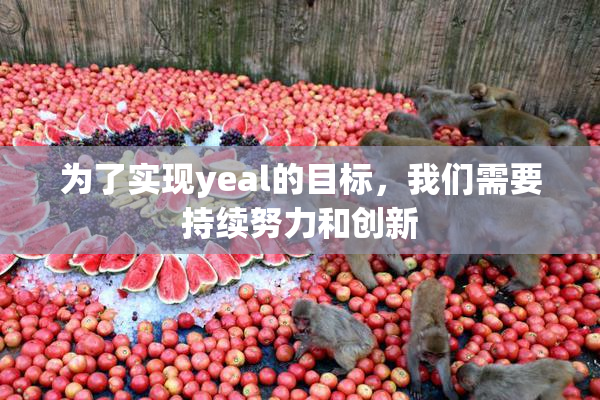 为了实现yeal的目标，我们需要持续努力和创新