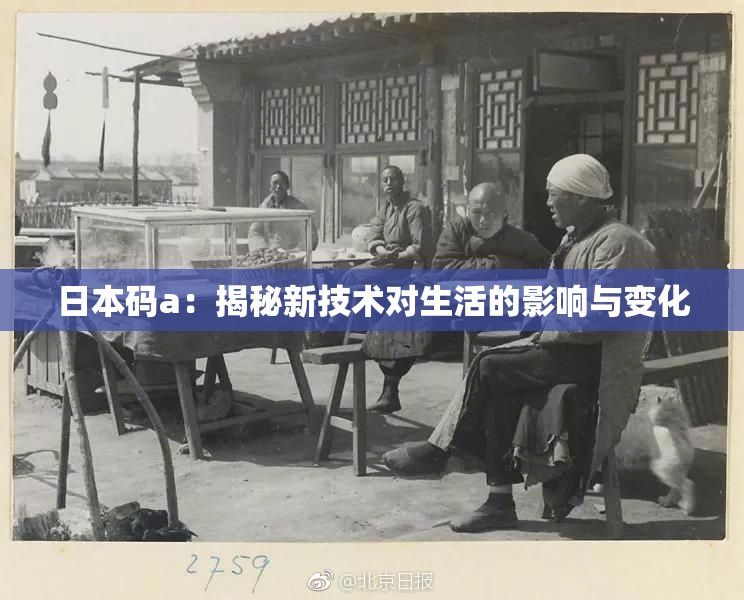 日本码a：揭秘新技术对生活的影响与变化