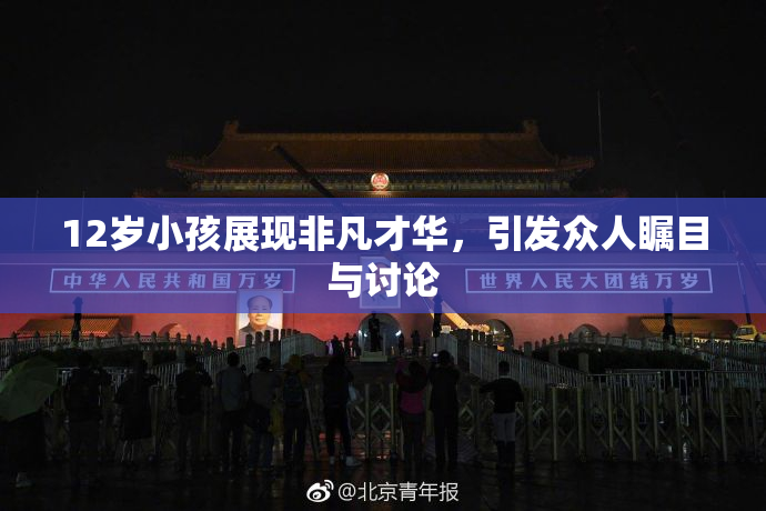 12岁小孩展现非凡才华，引发众人瞩目与讨论