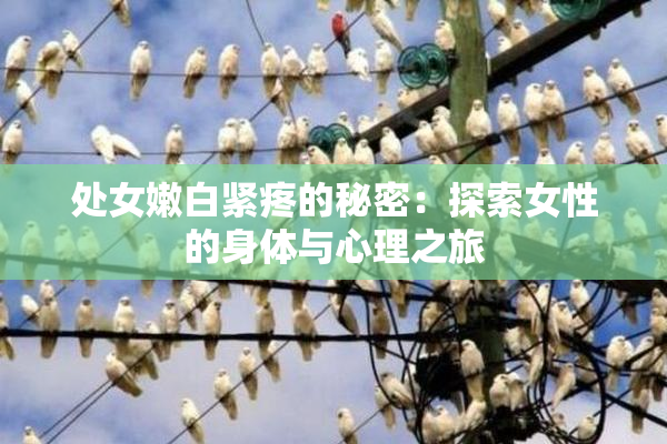 处女嫩白紧疼的秘密：探索女性的身体与心理之旅