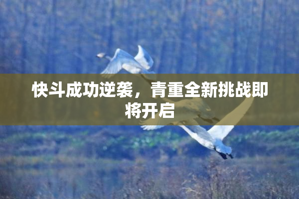 快斗成功逆袭，青重全新挑战即将开启