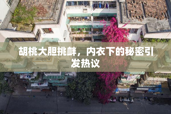 胡桃大胆挑衅，内衣下的秘密引发热议