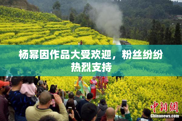 杨幂因作品大受欢迎，粉丝纷纷热烈支持