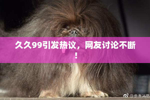 久久99引发热议，网友讨论不断！