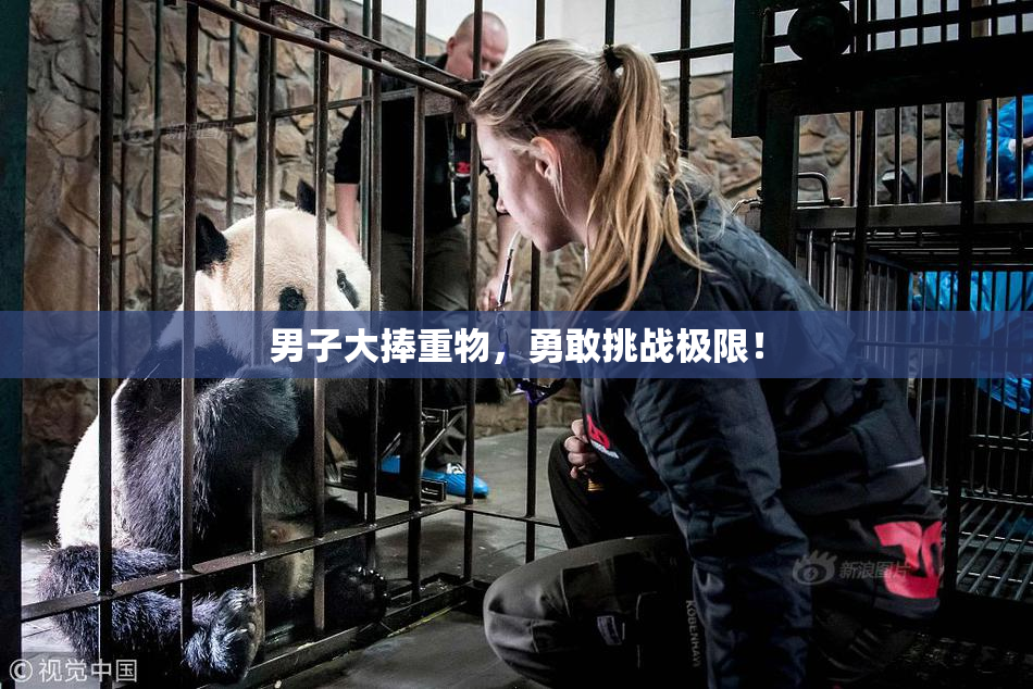 男子大捧重物，勇敢挑战极限！
