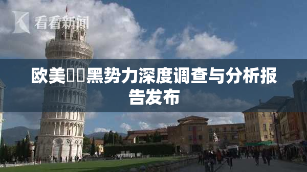 欧美❌‌黑势力深度调查与分析报告发布