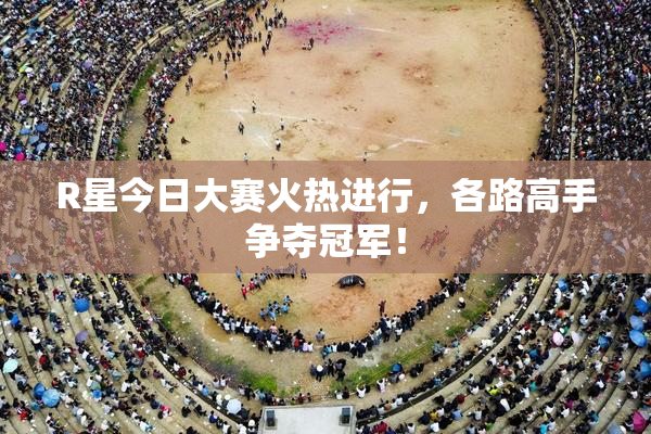 R星今日大赛火热进行，各路高手争夺冠军！
