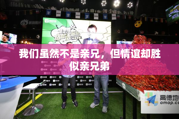 我们虽然不是亲兄，但情谊却胜似亲兄弟