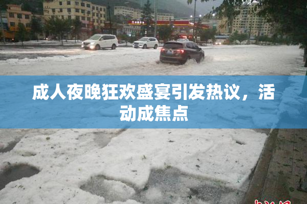 成人夜晚狂欢盛宴引发热议，活动成焦点